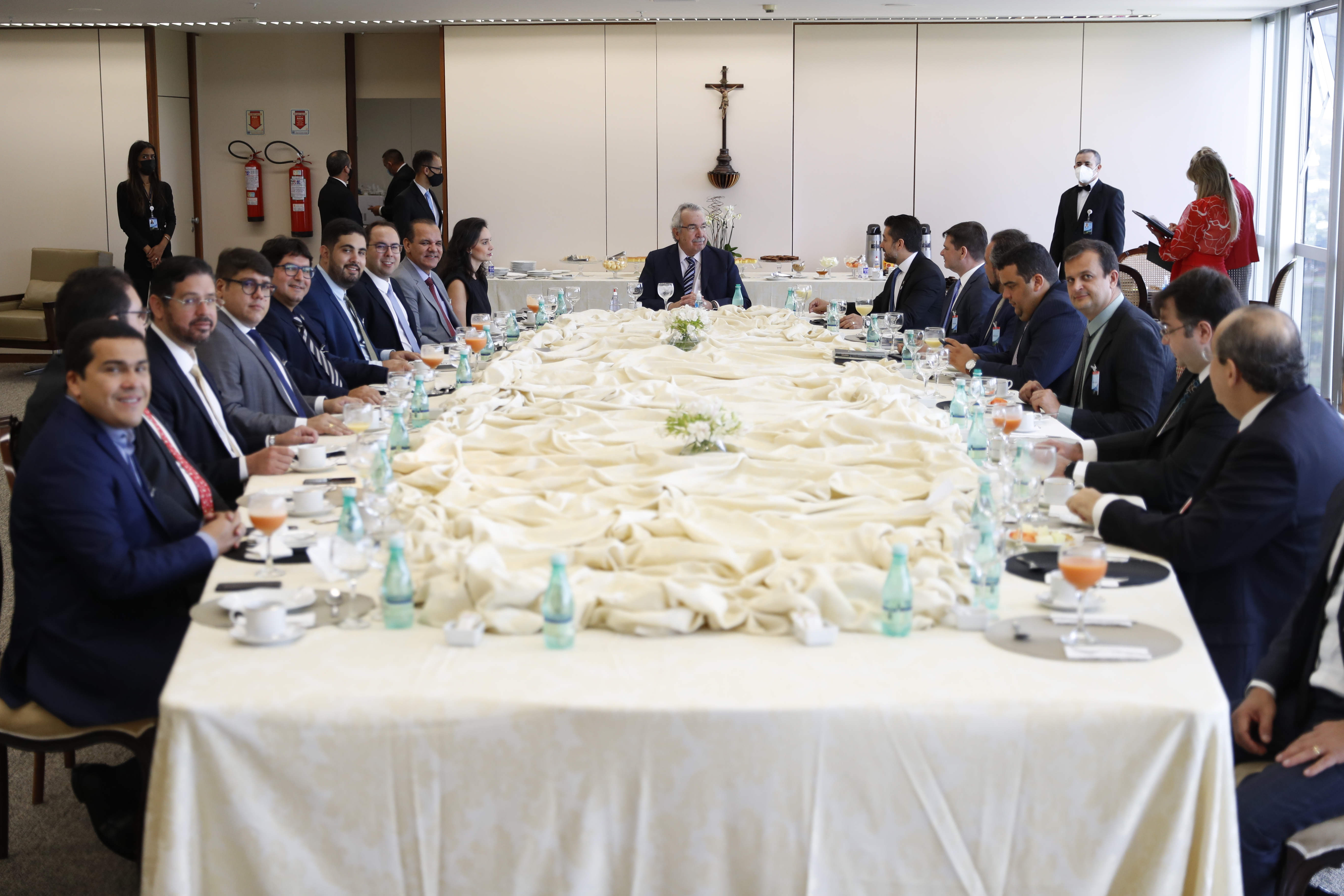 Encontro do ministro Emmanoel Pereira com dirigentes da OAB e advogados trabalhistas